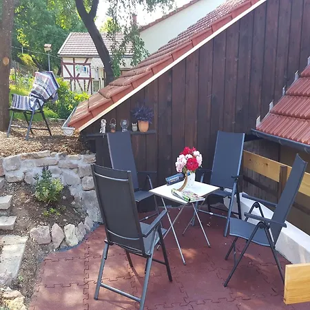 Charming With Natural Garden In Kaltennordheim Thuringia Unterweid