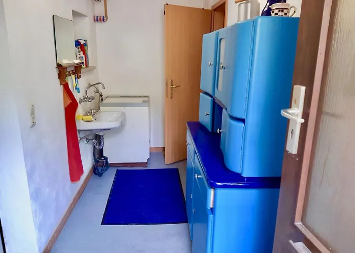 Charming With Natural Garden In Kaltennordheim-thuringia Tatil Evi Unterweid