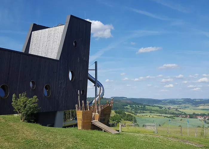 Charming With Natural Garden In Kaltennordheim-thuringia * Unterweid