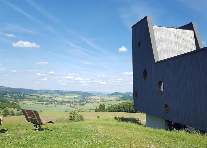 Charming With Natural Garden In Kaltennordheim-thuringia Tatil Evi