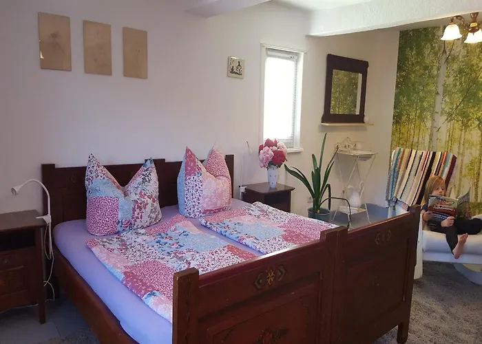 Charming With Natural Garden In Kaltennordheim-thuringia * Unterweid