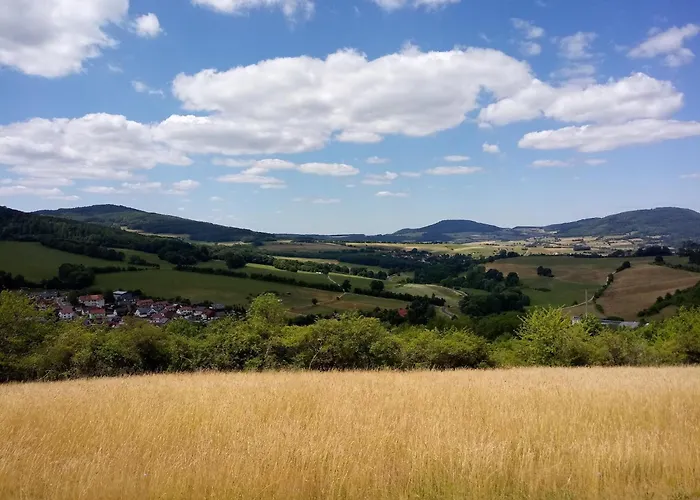 Tatil Evi Charming With Natural Garden In Kaltennordheim-thuringia Unterweid