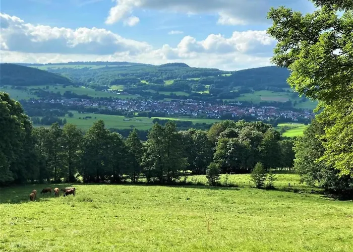 Charming With Natural Garden In Kaltennordheim-thuringia Tatil Evi Unterweid