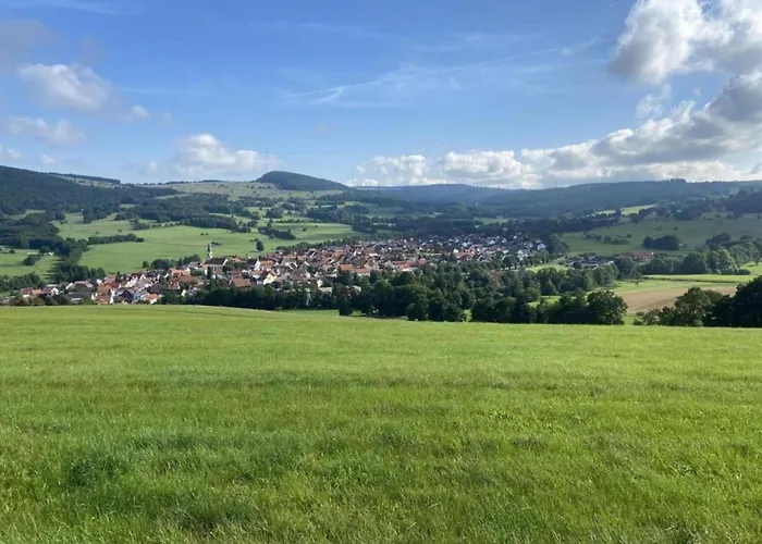 Charming With Natural Garden In Kaltennordheim-thuringia Tatil Evi *